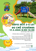 Zápis dětí do MŠ na školní rok 2026/2027